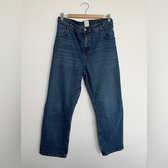 Reformation Blue Straight Leg Jeans - Picture 2 of 14